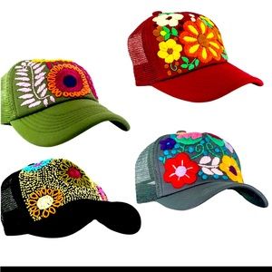 Embroidered Trucker Hat-all 4 colors